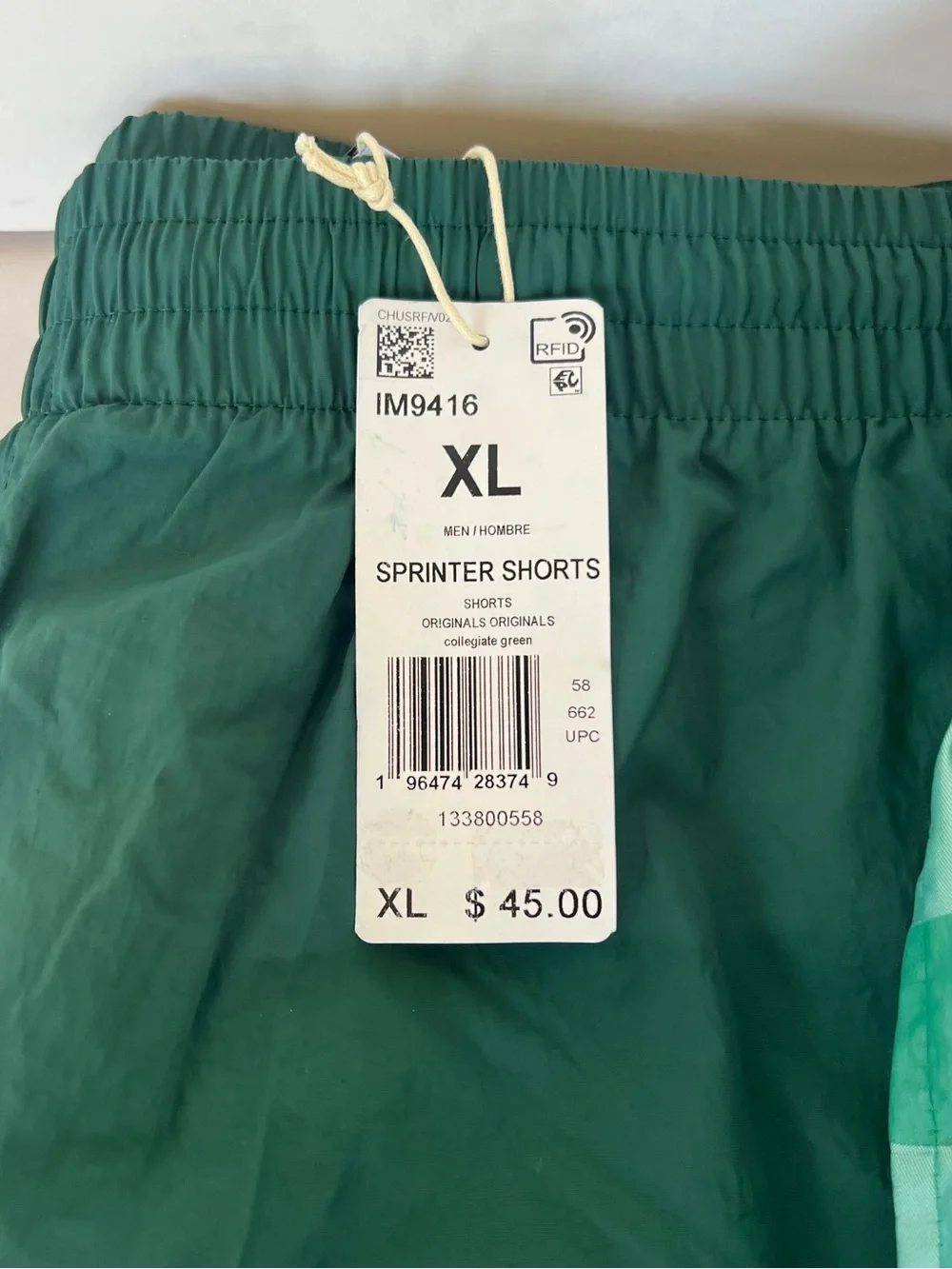 Lot of 3 Men’s XL Athletic Shorts Adidas Sprinter Nike NWT